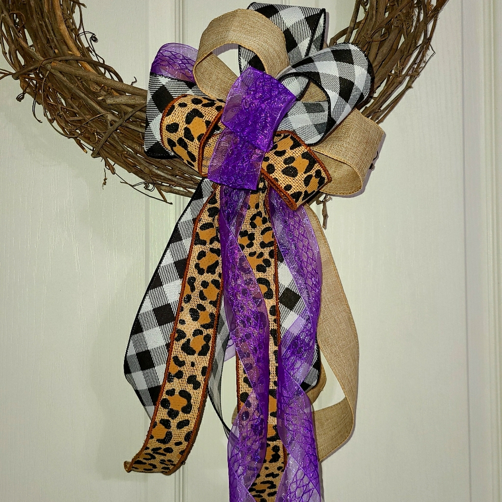 Home Decor Easter Spring Bow for Wreath